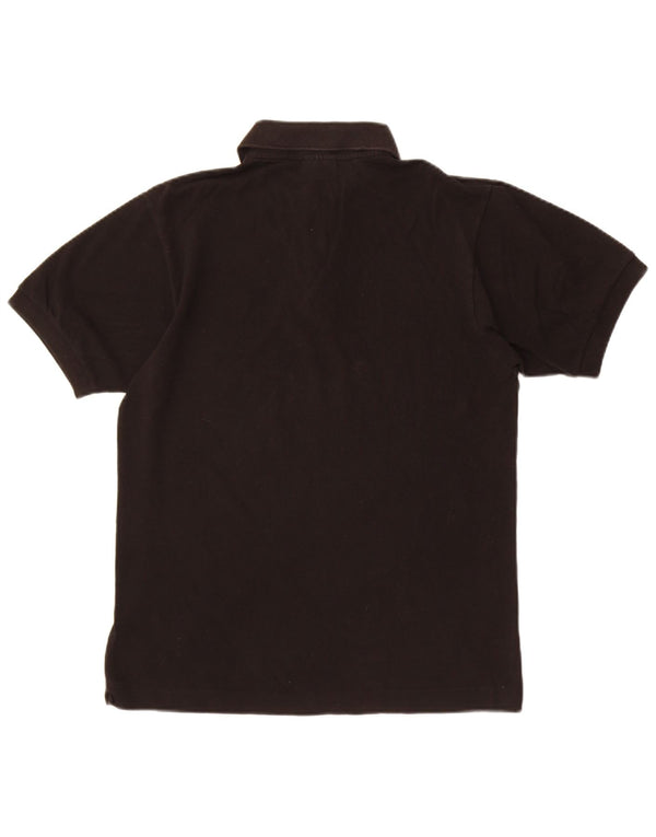 Lacoste Mens Polo Shirt Size 3 Small Black Cotton