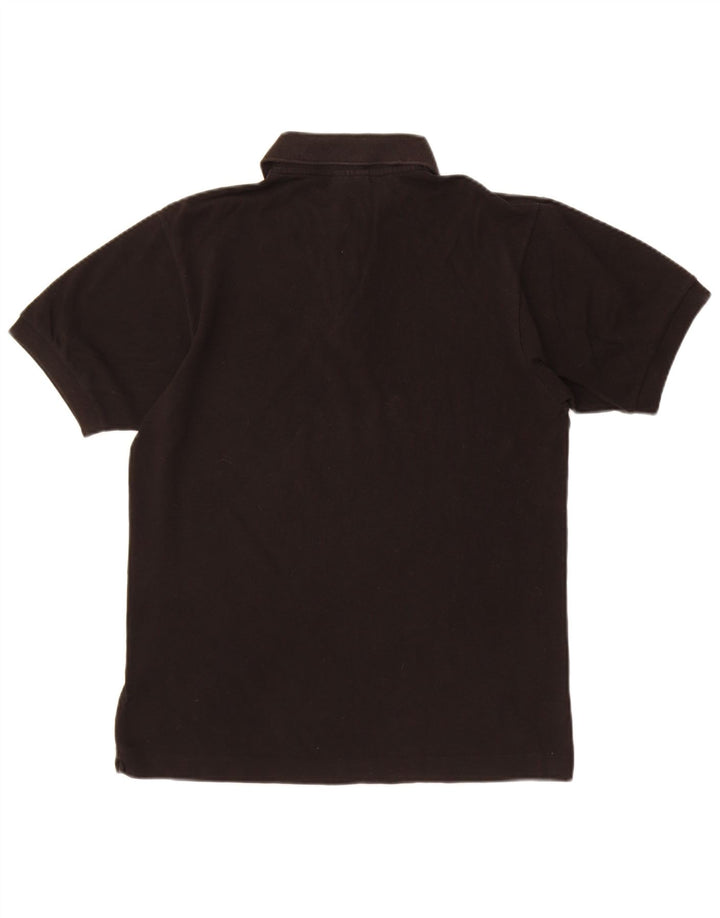 Lacoste Mens Polo Shirt Size 3 Small Black Cotton