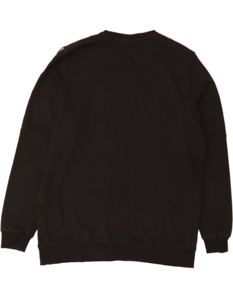 PUMA Mens Graphic Sweatshirt Jumper XL Black Vintage Puma and Second-Hand Puma from Messina Hembry 