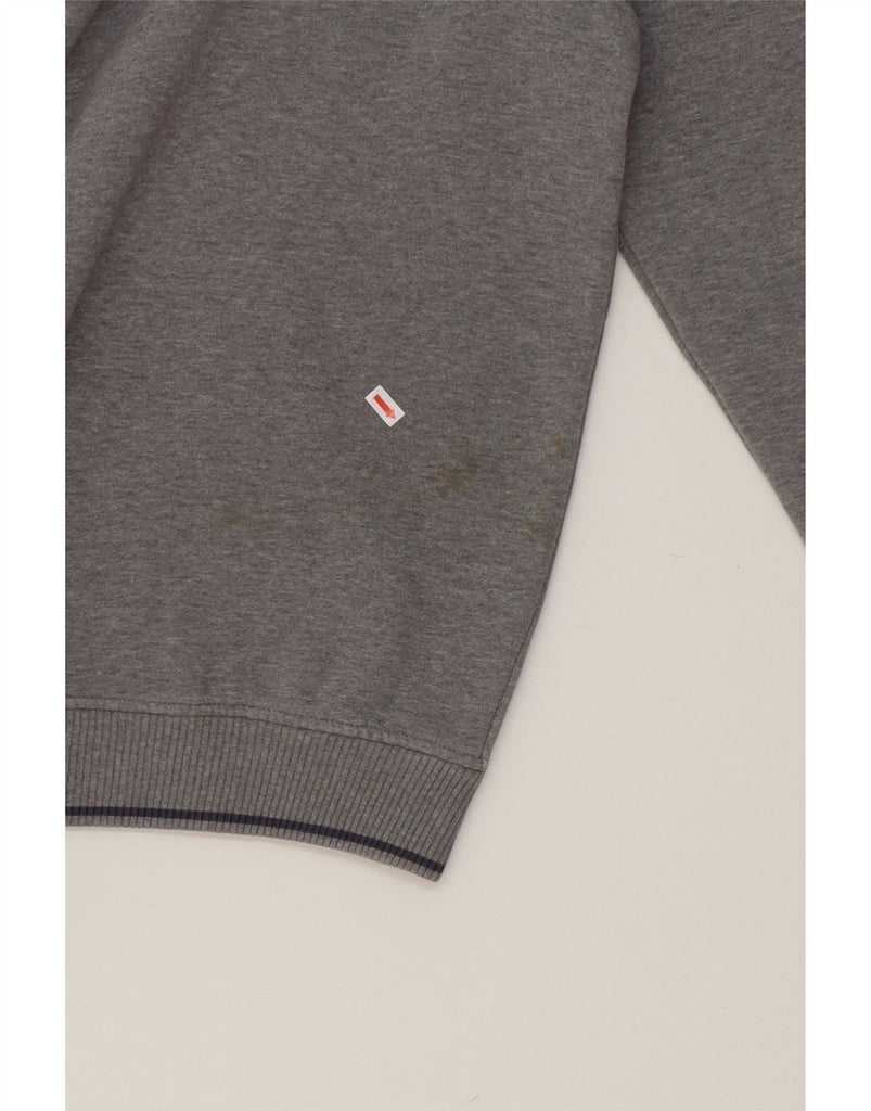 CROPP Mens Graphic Hoodie Jumper XL Grey Cotton Vintage Cropp and Second-Hand Cropp from Messina Hembry 