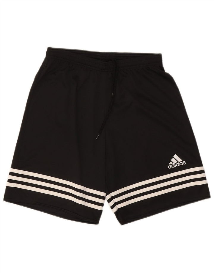 Adidas Mens Climalite Sport Shorts Small  Black Polyester