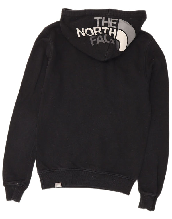 The North Face Mens Graphic Hoodie Jumper XS Black Cotton