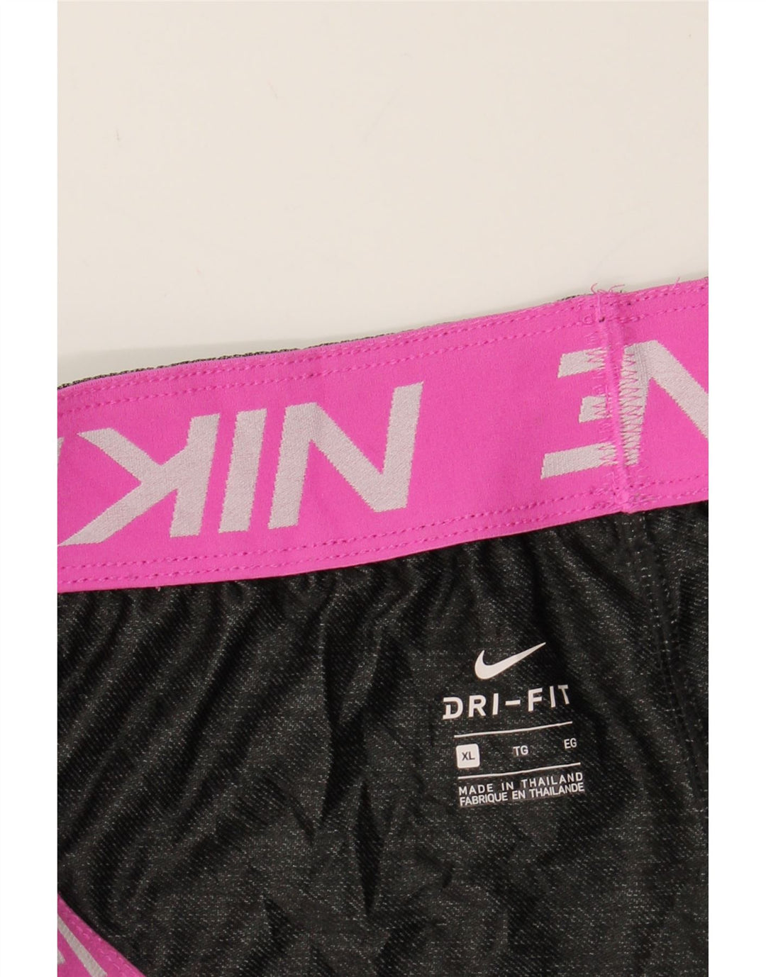 NIKE Womens Dri Fit Sport Shorts UK 18 XL  Grey Polyester Vintage Nike and Second-Hand Nike from Messina Hembry 