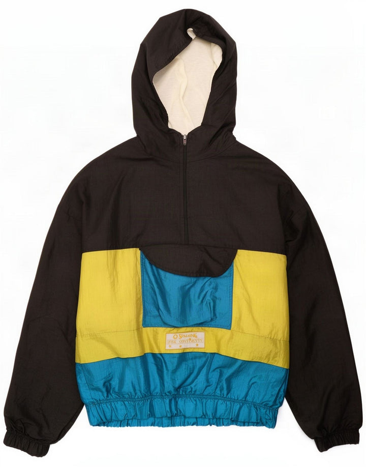 Spalding Mens Hooded Tracksuit Top Jacket Medium Multicoloured Colourblock