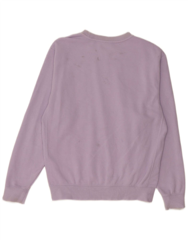 Nike Mens Loose Fit Sweatshirt Jumper Small Purple Cotton