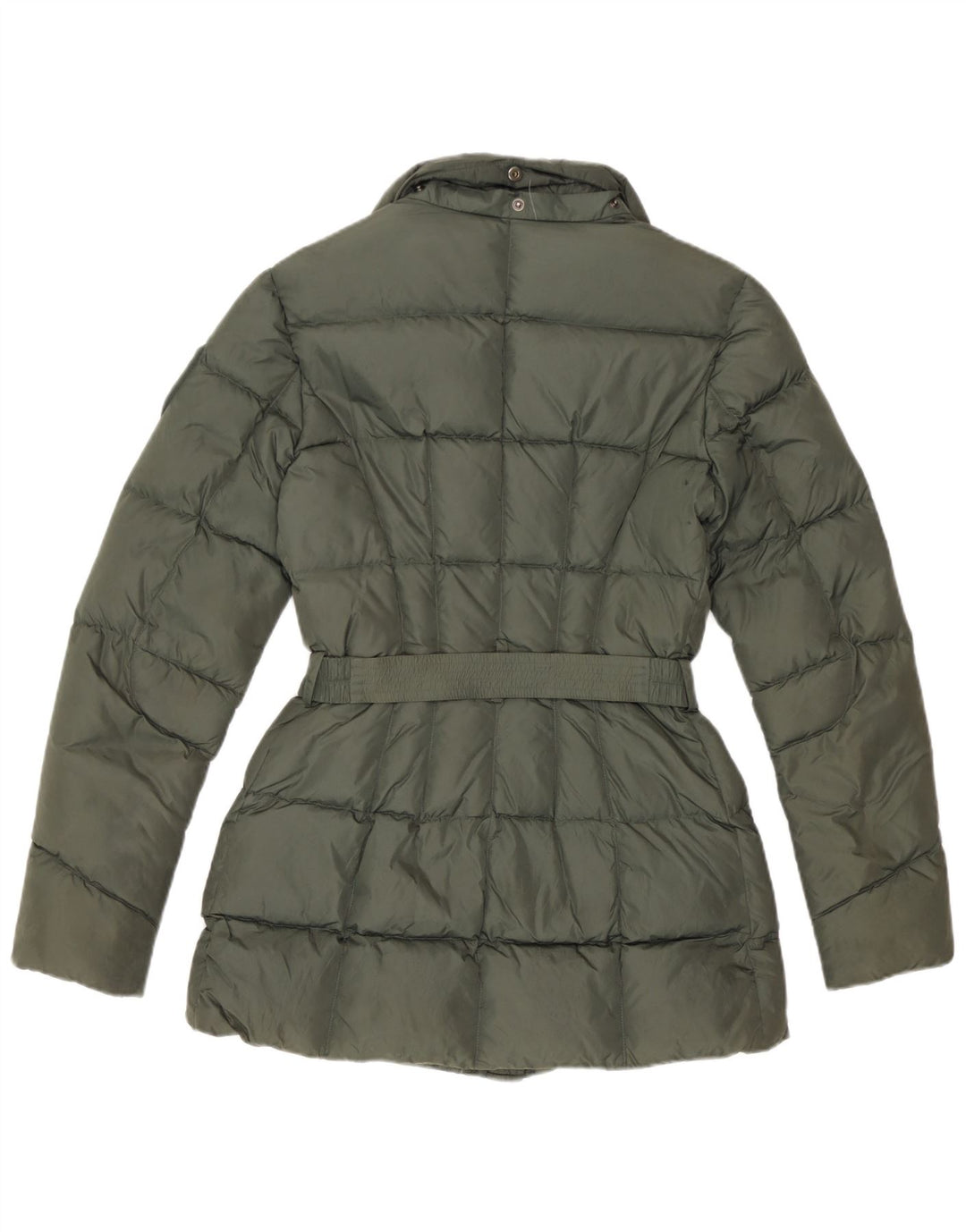 ADD Womens Padded Jacket UK 12 Medium Khaki Polyamide
