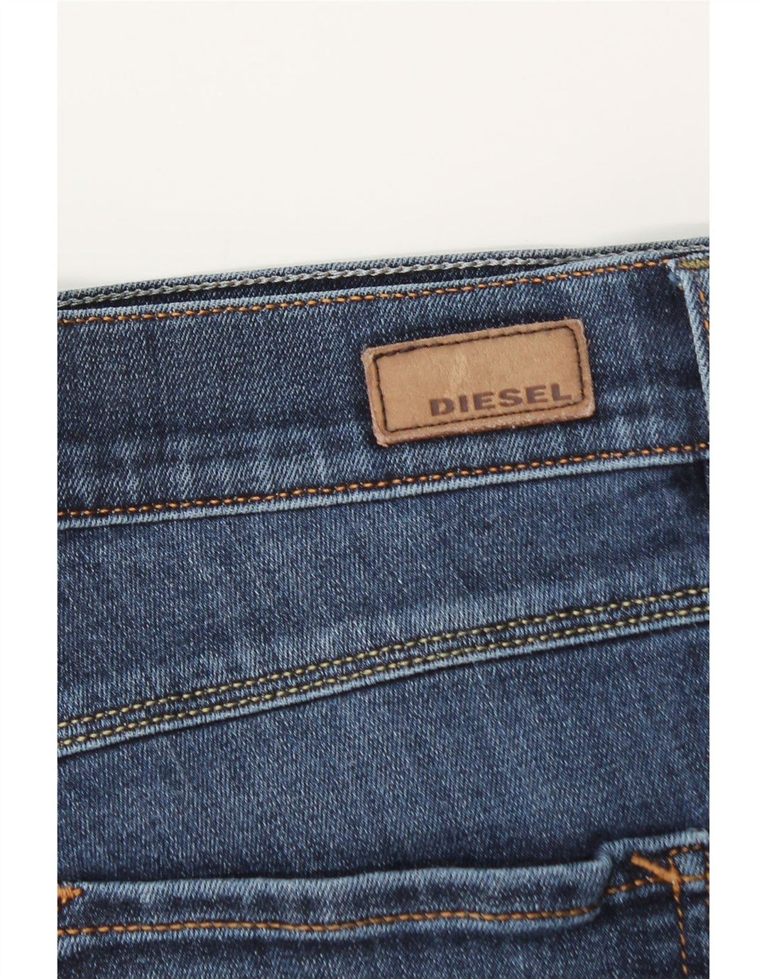 Diesel Womens Slim Jeans W29 L29 Blue Cotton