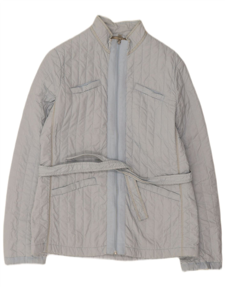 Geox Womens Padded Jacket UK 10 Small Blue
