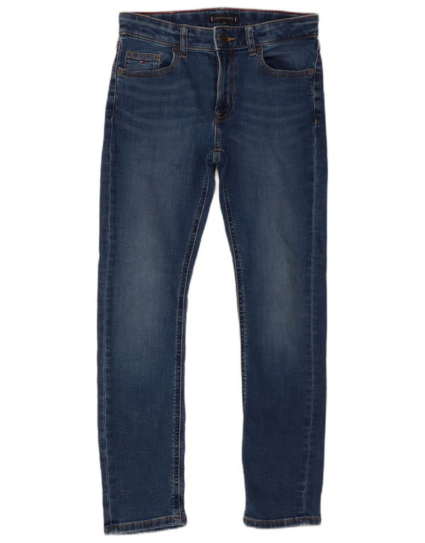 Tommy Hilfiger Boys Slim Jeans 11-12 Years W28 L26 Blue Cotton