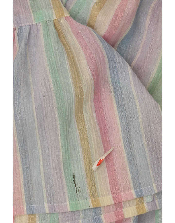 Bellino Womens Sleeveless Sundress UK 14 Large Multicoloured Striped