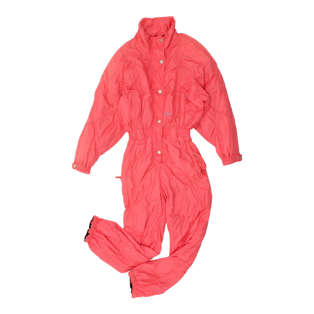 Ellesse Womens Pink Ski Suit | Vintage Skiing Winter Sportswear Snowsuit VTG | Vintage Messina Hembry | Thrift | Second-Hand Messina Hembry | Used Clothing | Messina Hembry 
