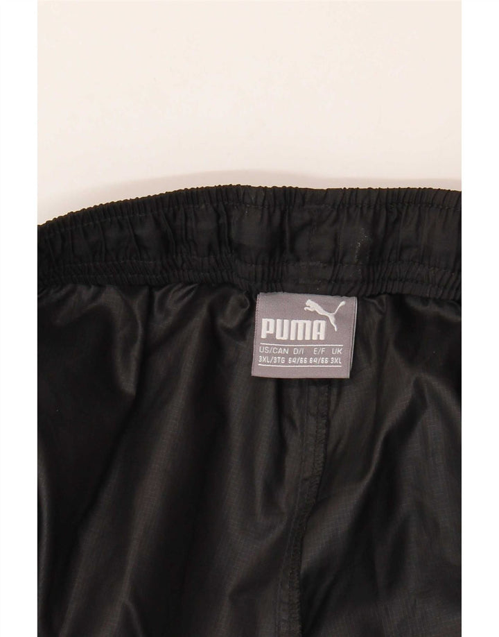 Puma Mens Waterproof Trousers 3XL Black Nylon