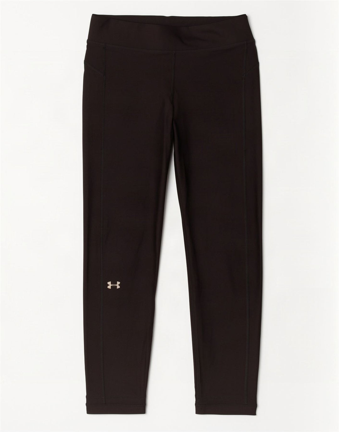 Under Armour Womens Heat Gear Leggings UK 14 Medium Black