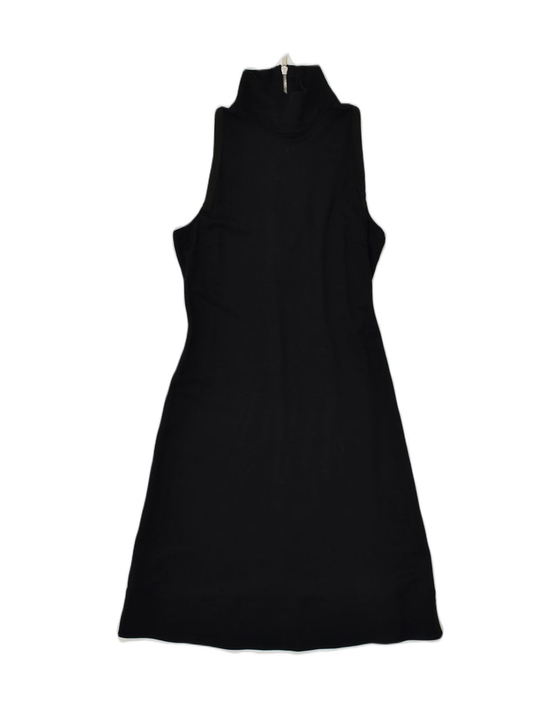 FERRE Womens Sleeveless A-Line Dress IT 42 Medium Black | Vintage Ferre | Thrift | Second-Hand Ferre | Used Clothing | Messina Hembry 