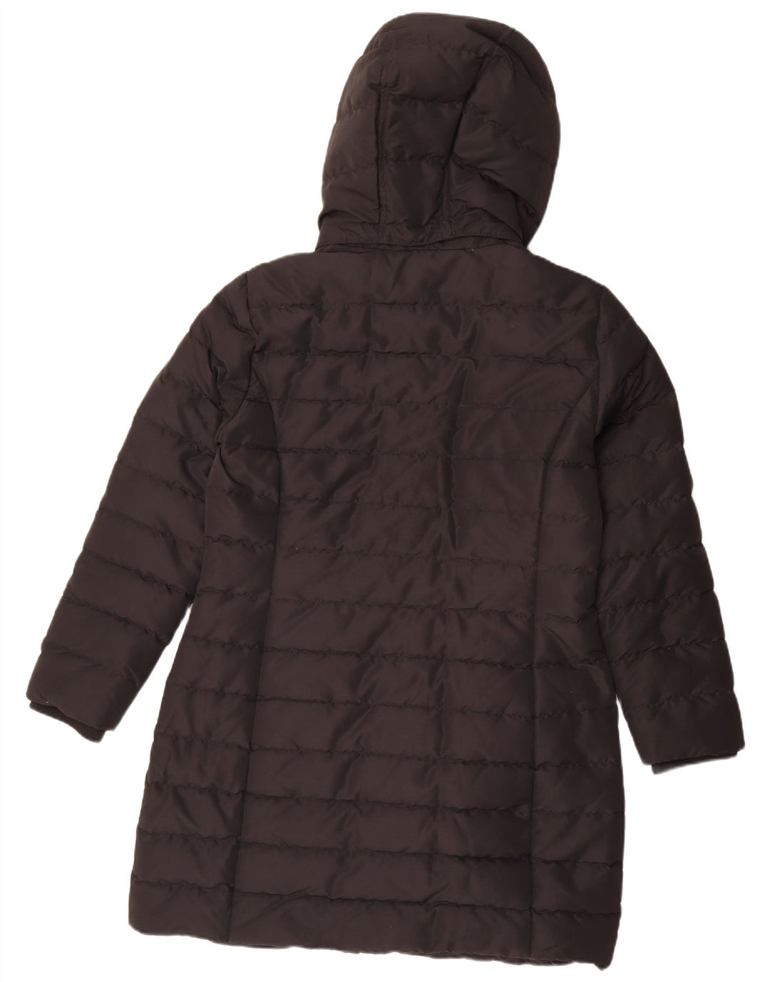 Tommy Hilfiger Womens Hooded Padded Coat UK 18 XL Black Polyester