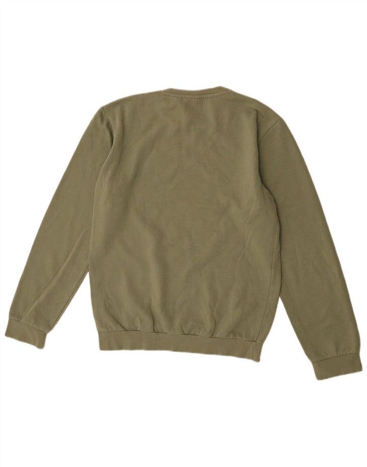 Adidas Mens Sweatshirt Jumper Small Green Cotton