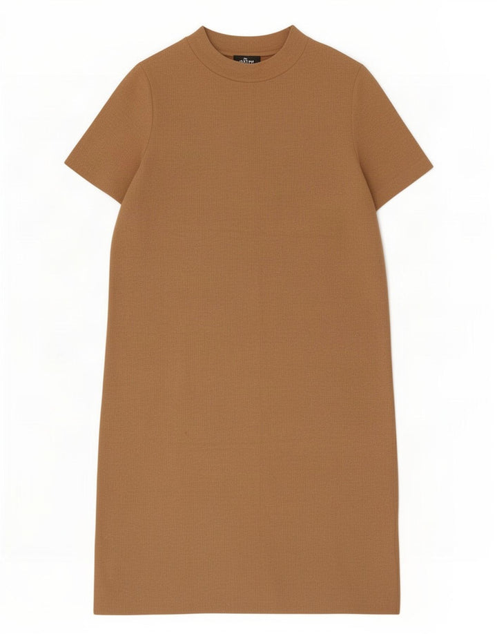 Zara Womens Shift Dress UK 16 Large Beige