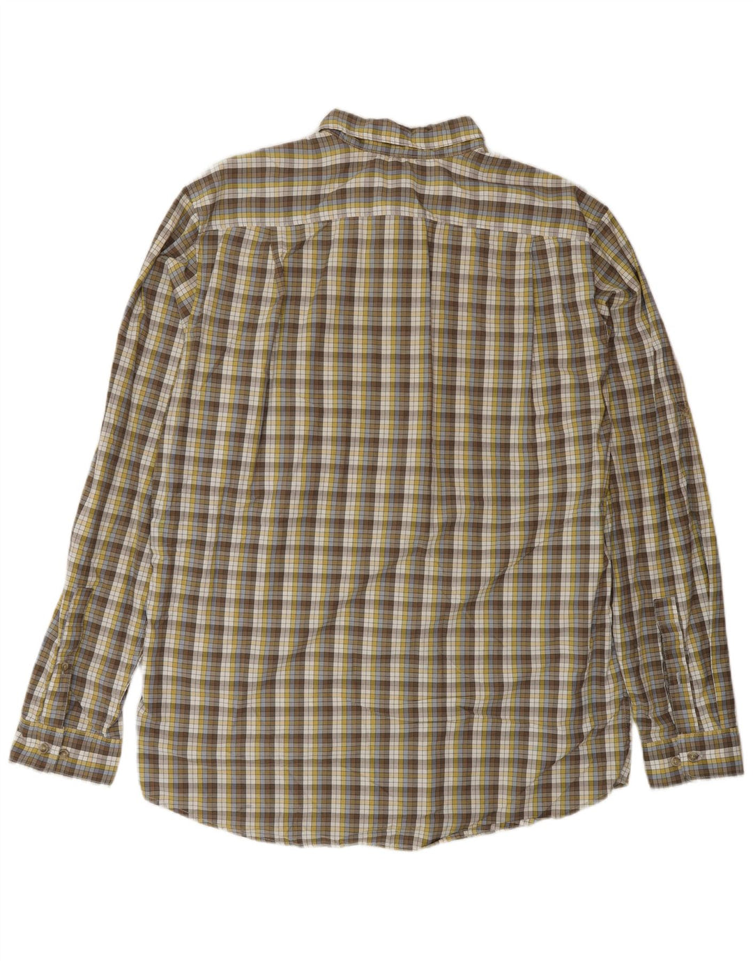 Eddie Bauer Mens Tall Classic Fit Flannel Shirt Large Multicoloured Check