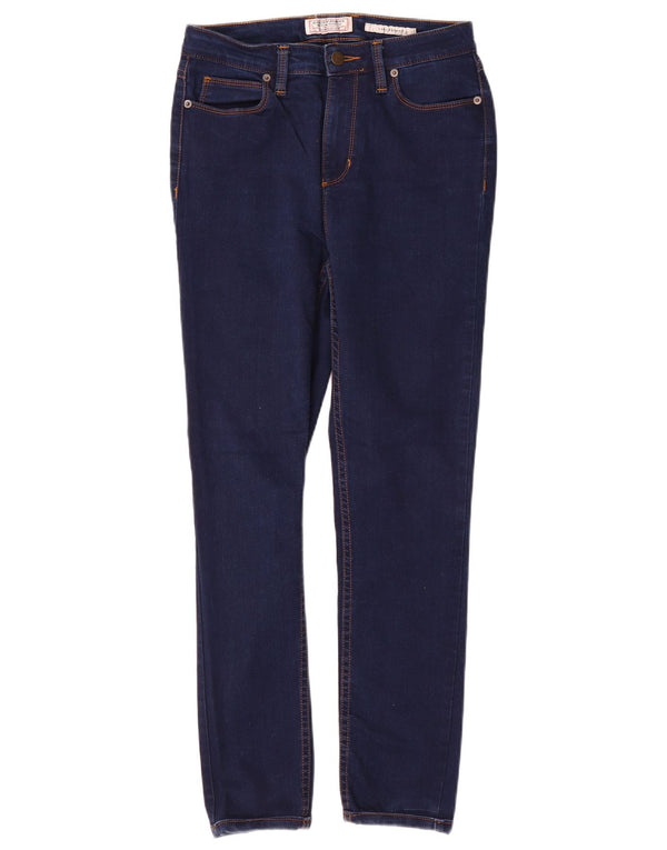 Guess Womens Skinny Jeans W29 L28 Navy Blue Cotton