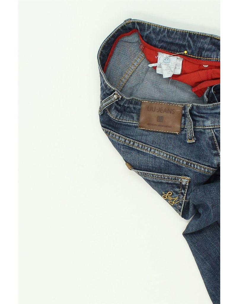 LIU JO Womens Slim Jeans W27 L29 Blue Cotton | Vintage Liu Jo | Thrift | Second-Hand Liu Jo | Used Clothing | Messina Hembry 