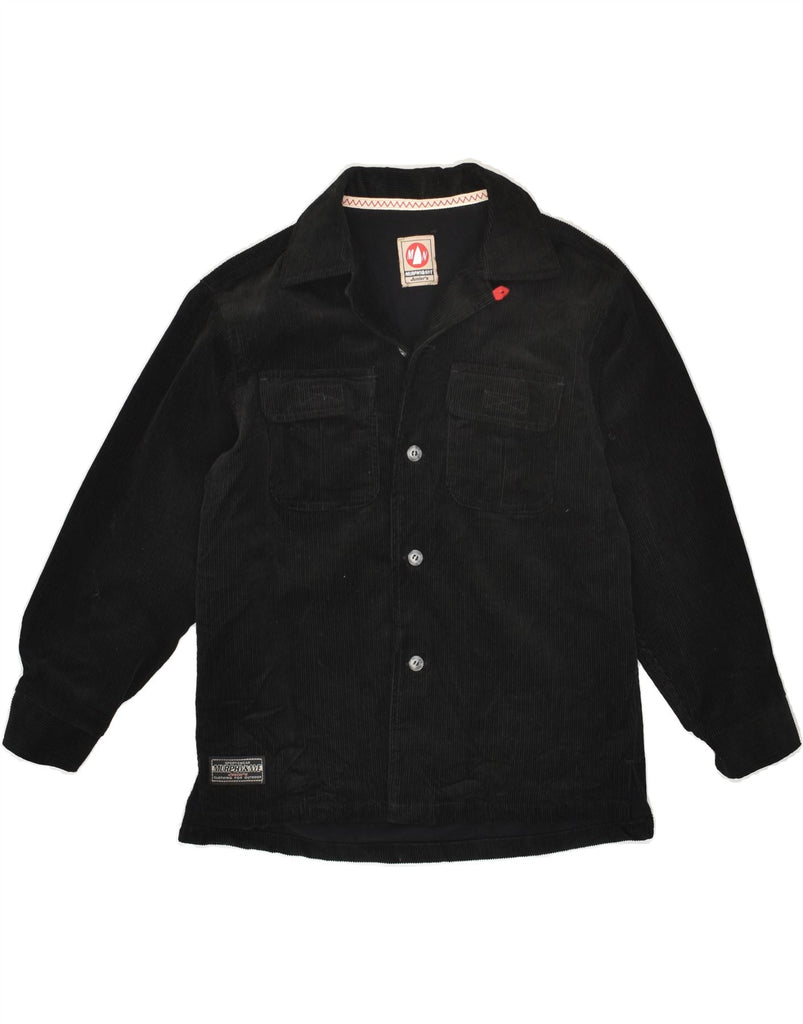 MURPHY & NYE Boys Corduroy Jacket 9-10 Years Black Cotton | Vintage Murphy & Nye | Thrift | Second-Hand Murphy & Nye | Used Clothing | Messina Hembry 