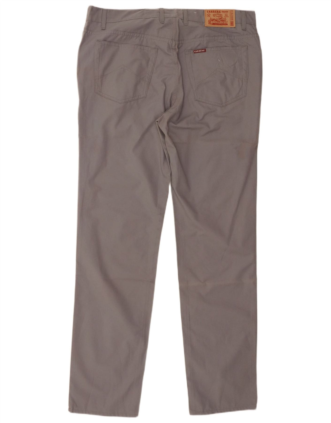CARRERA Mens 700 Slim Casual Trousers W40 L35 Grey Cotton