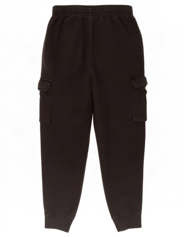 Nike Mens Graphic Cargo Tracksuit Trousers Joggers Medium Black Cotton