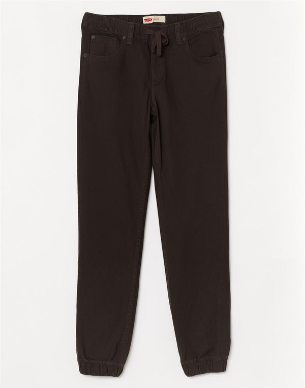Levi's Boys Joggers Casual Trousers 12-13 Years W28 L29 Grey Cotton