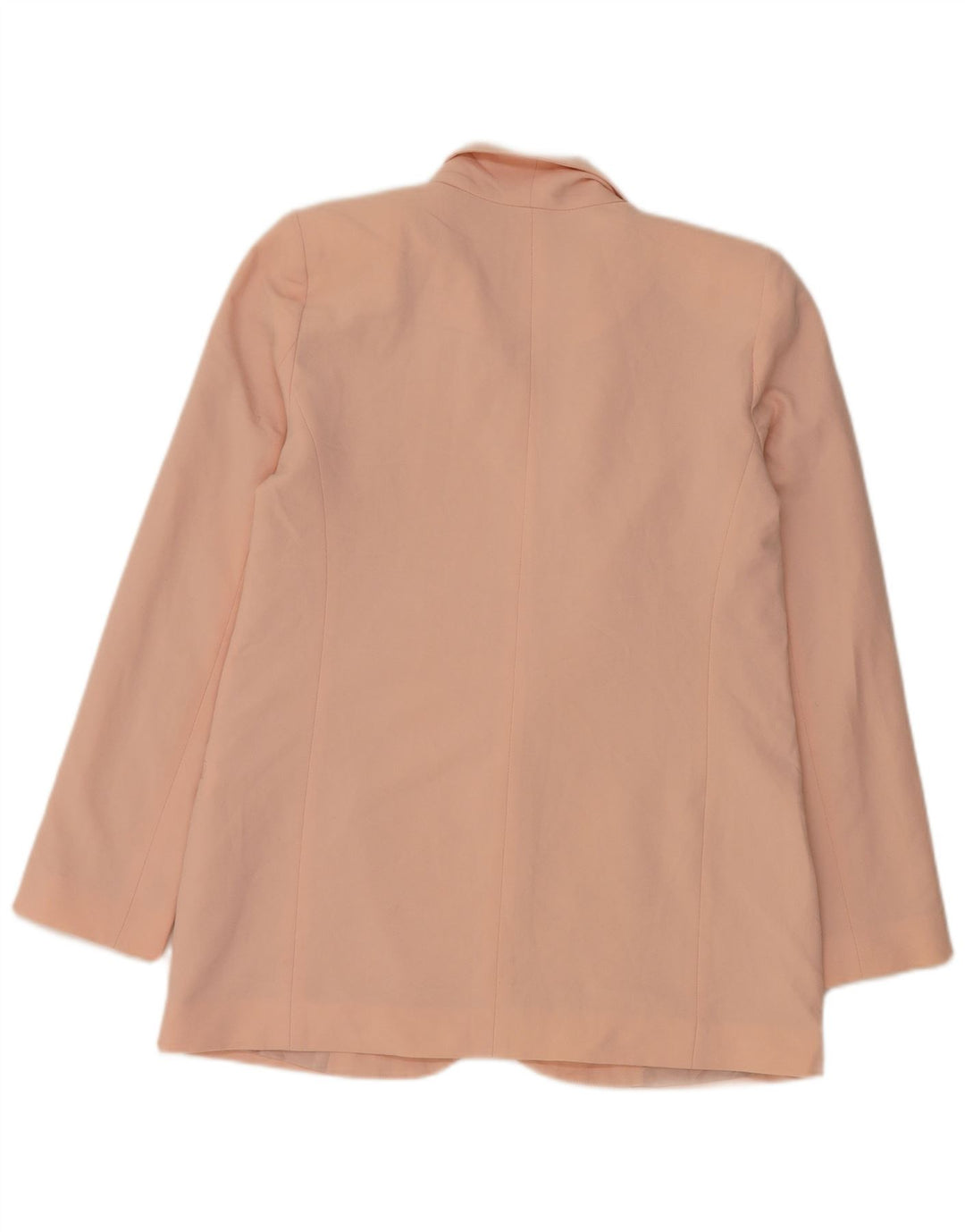 Oasis Womens 1 Button Blazer Jacket UK 10 Small Pink Polyester