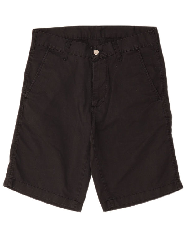 Carhartt Mens Bermuda Shorts W29 Small  Black Polyester