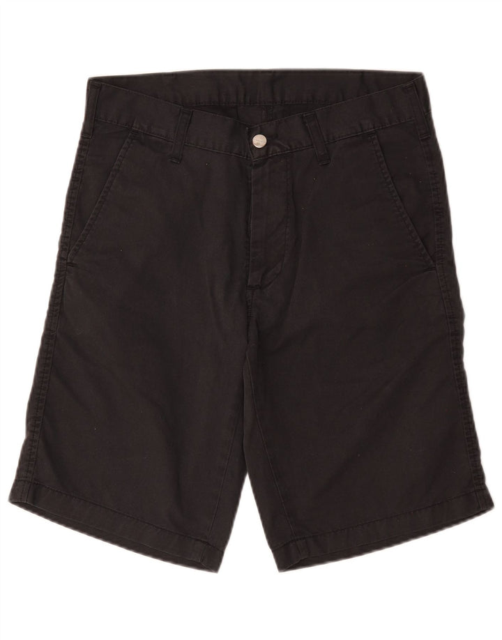 Carhartt Mens Bermuda Shorts W29 Small  Black Polyester