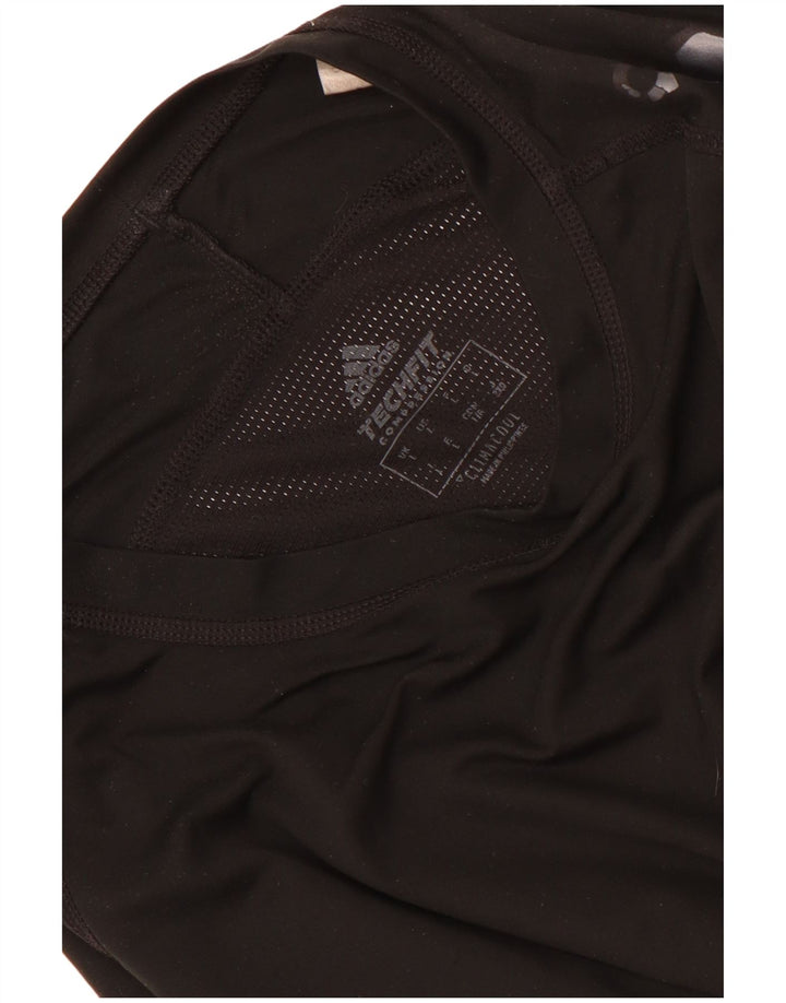 Adidas Womens Climacool Top Long Sleeve UK 14 Large Black