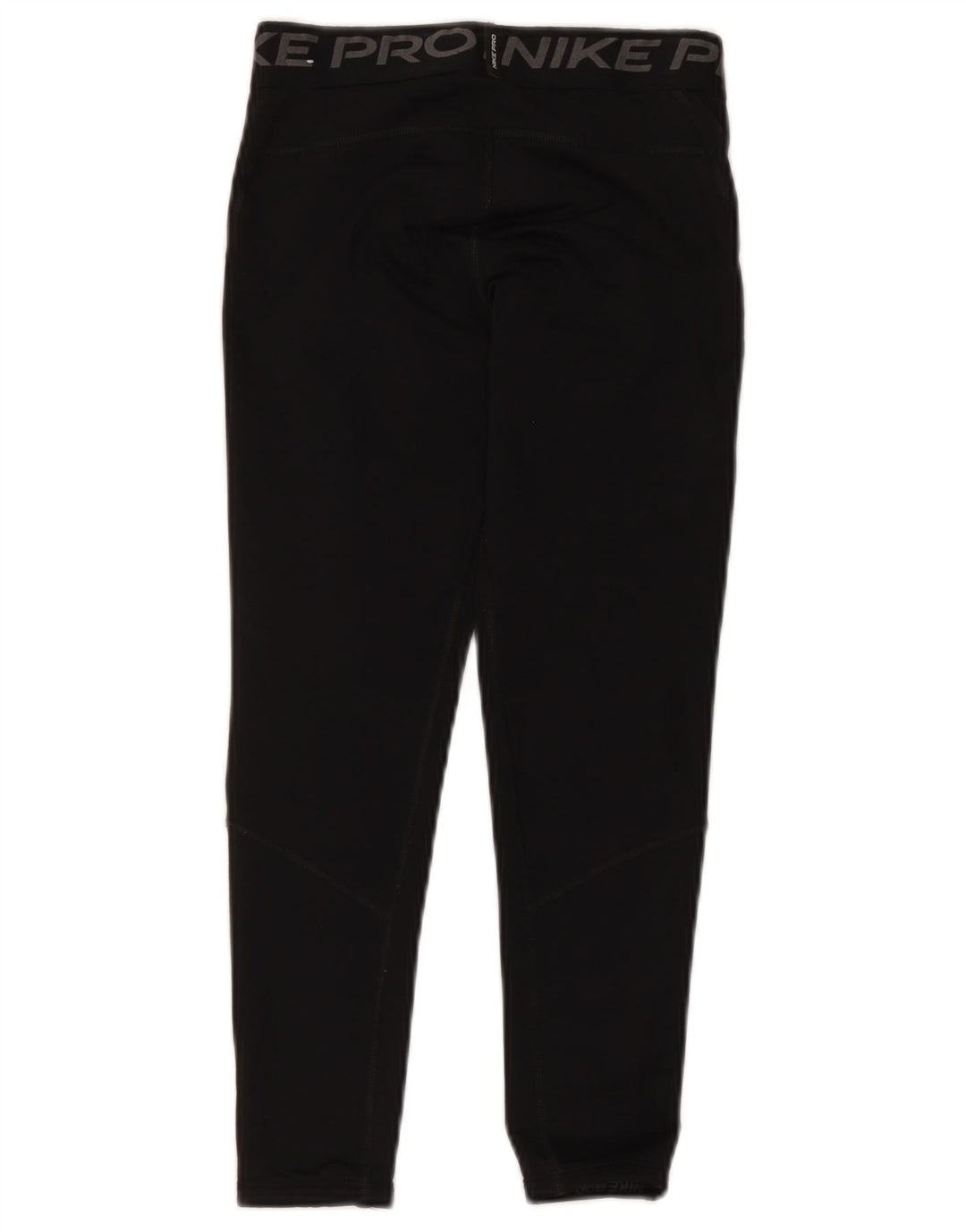 Nike Boys Dri Fit Graphic Leggings 8-9 Years Small Black Polyester