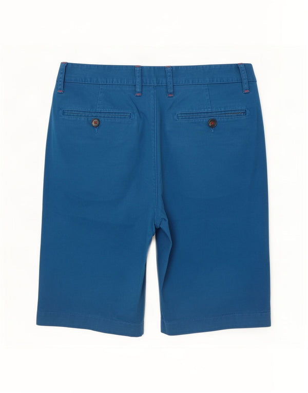 Ted Baker Mens Chino Shorts Medium W32 Blue Cotton