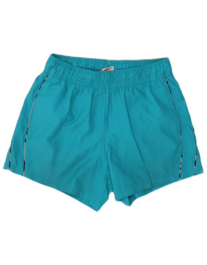 Puma Womens Swimming Shorts UK 8 Small Blue Polyester