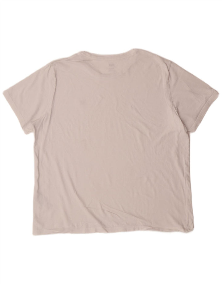 LEVI'S Mens Standard Fit T-Shirt Top XL White Cotton