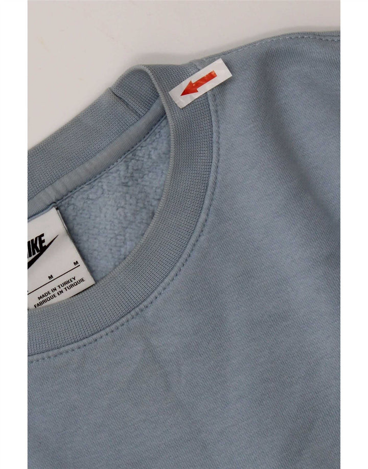 Nike Mens Sweatshirt Jumper Medium Blue Cotton
