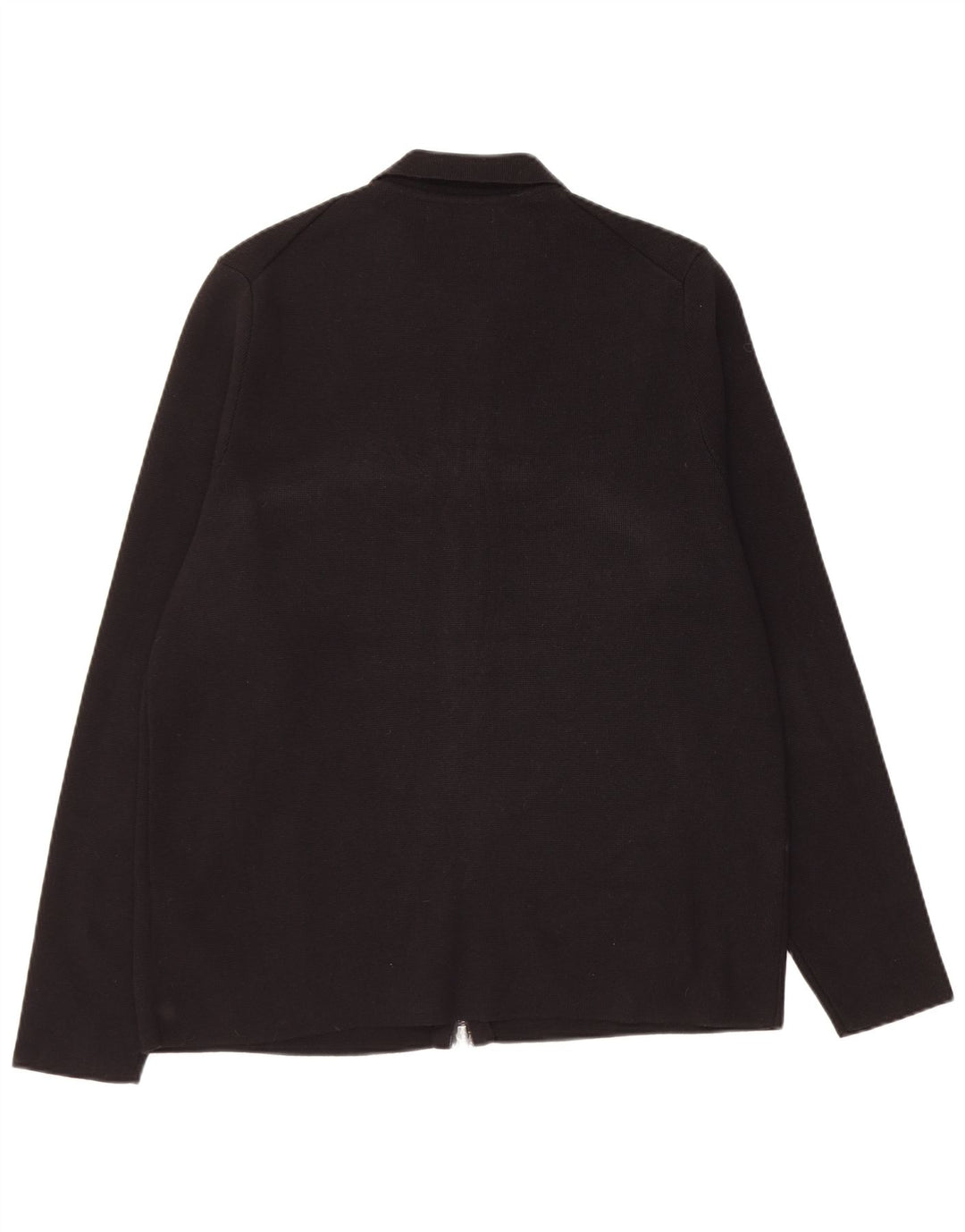 Marks & Spencer Mens Autograph Cardigan Sweater Large Black Cotton
