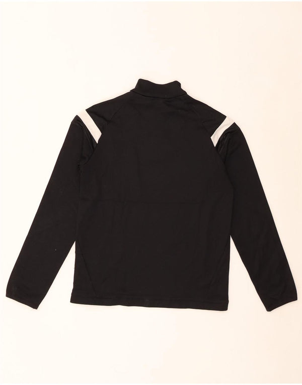 Adidas Boys Climalite Pullover Tracksuit Top 11-12 Years Large Black
