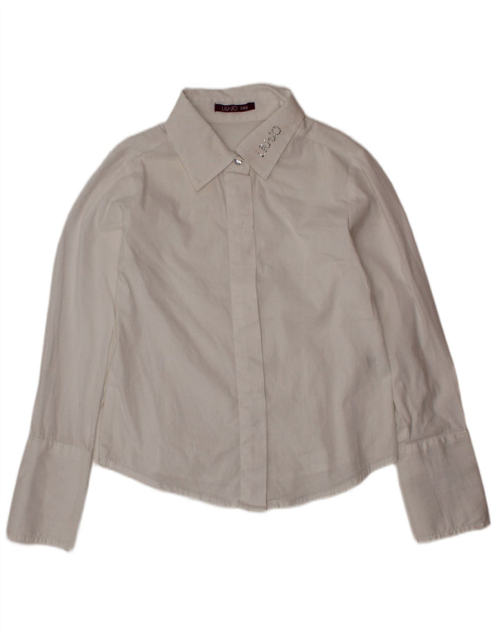 LIU JO Girls Formal Shirt 7-8 Years White