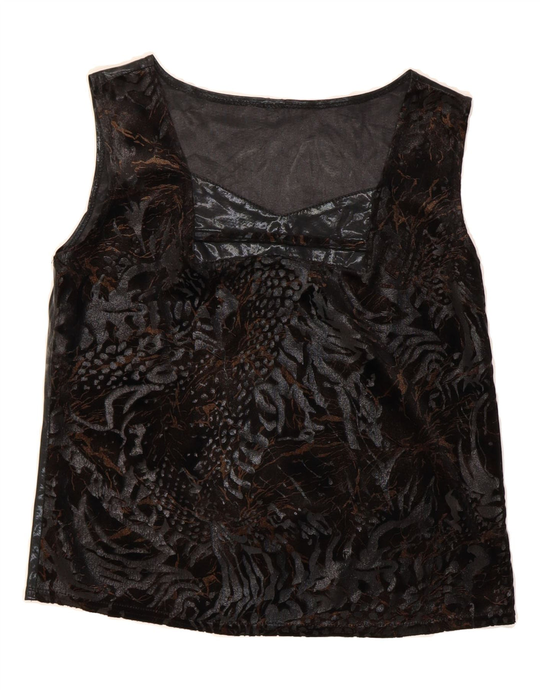 VINTAGE Womens Abstract Pattern 2 Piece Set IT 48 XL Black Vintage Vintage and Second-Hand Vintage from Messina Hembry 