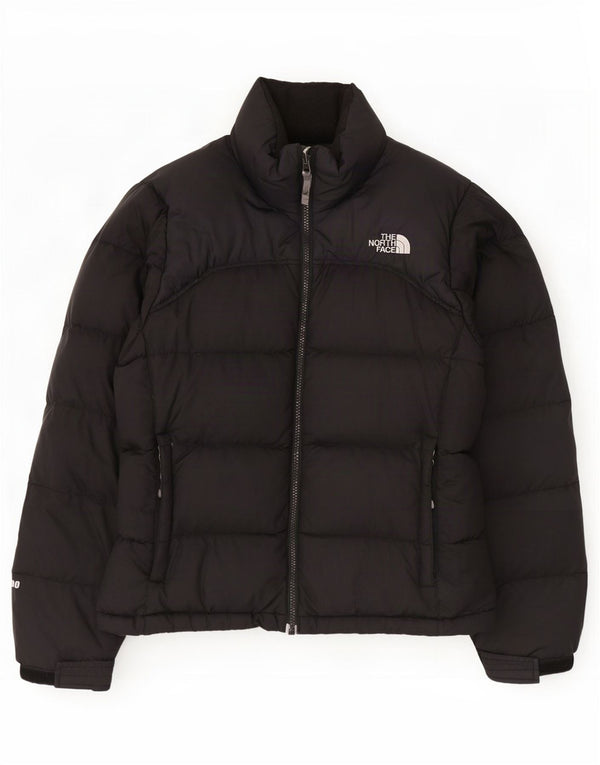 The North Face Womens Oversized Padded Jacket UK 10 Small Black Nylon