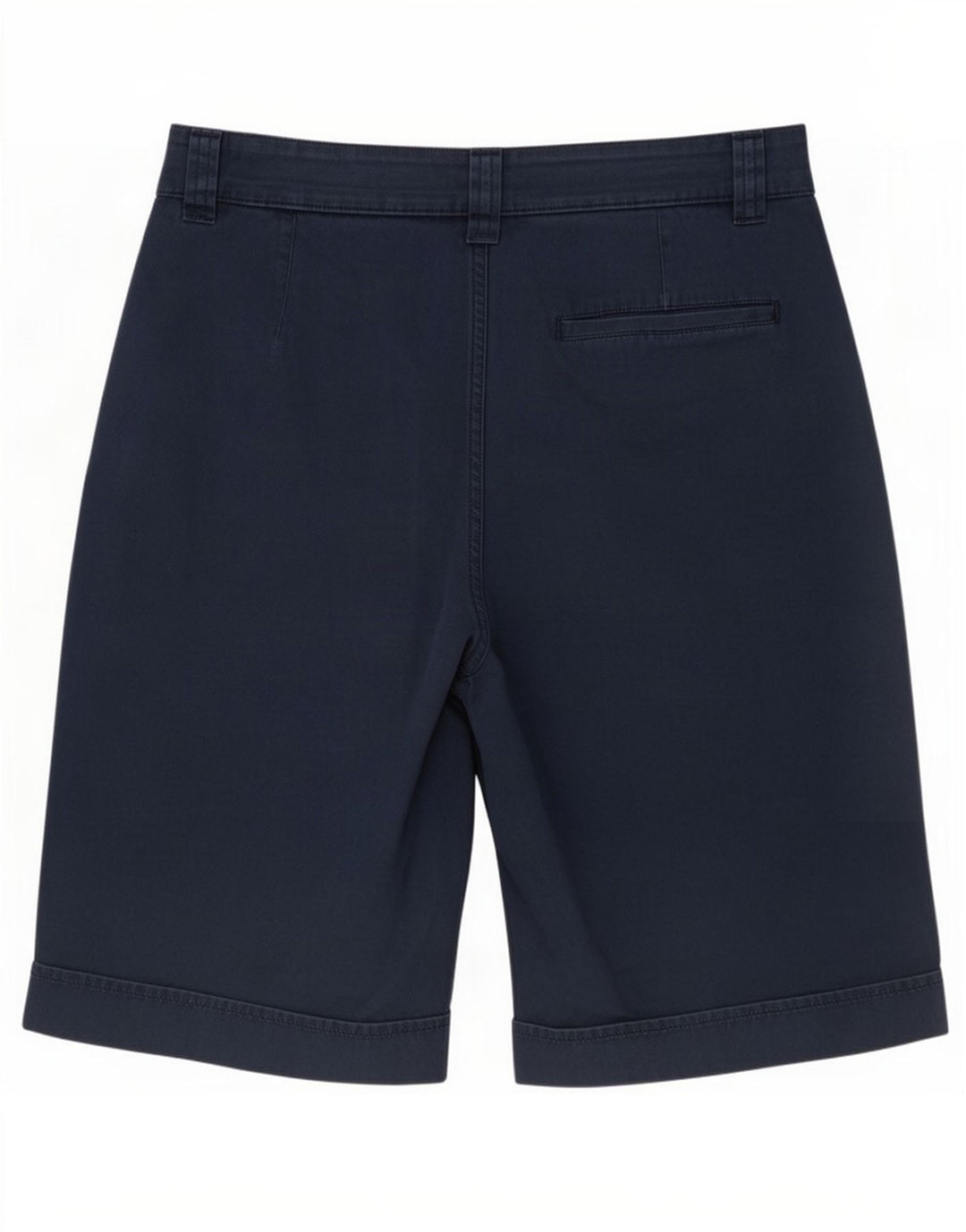 Murphy & Nye Mens Chino Shorts W33 Medium Navy Blue Cotton