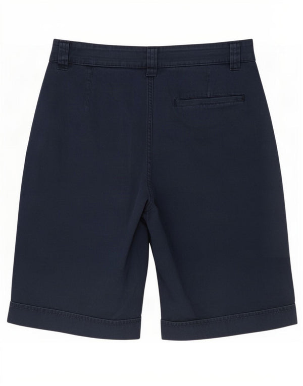 Murphy & Nye Mens Chino Shorts W33 Medium Navy Blue Cotton