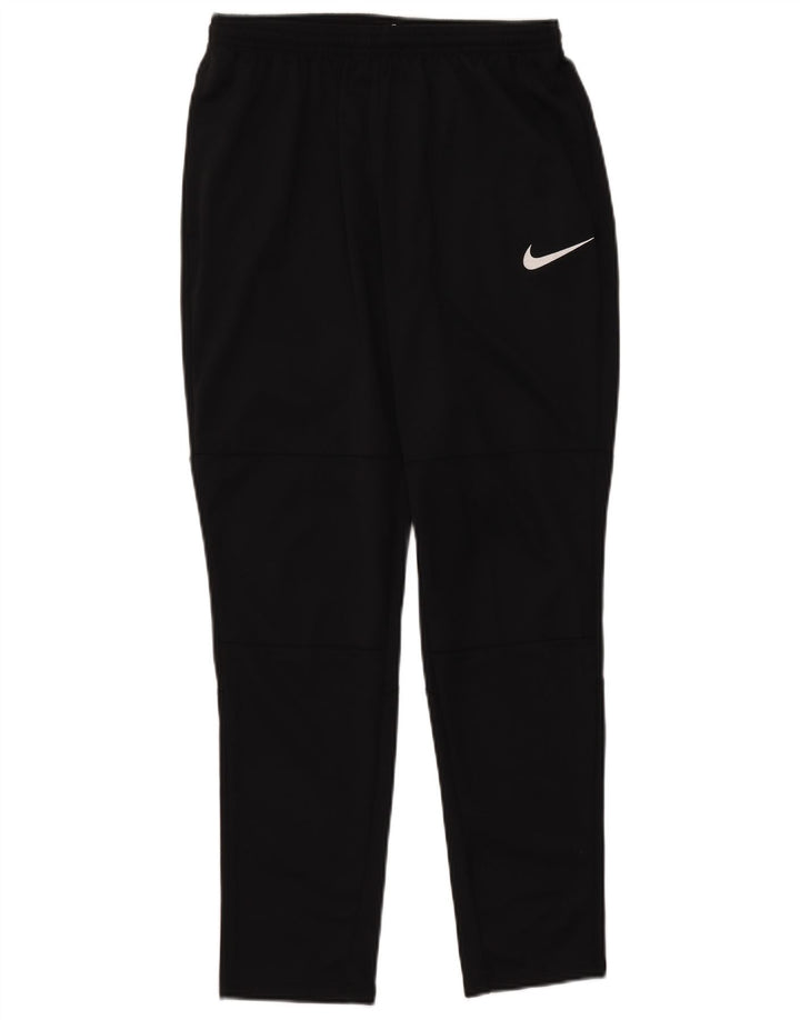 Nike Mens Dri Fit Tracksuit Trousers Medium Black Polyester