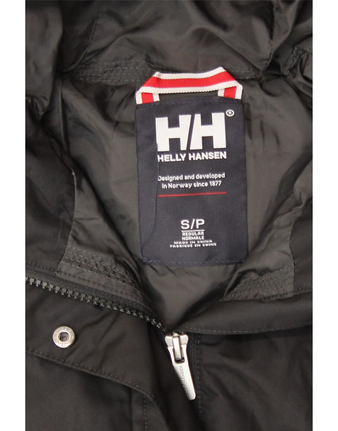 Helly Hansen Womens Hooded Padded Coat UK 10 Small Black Polyester