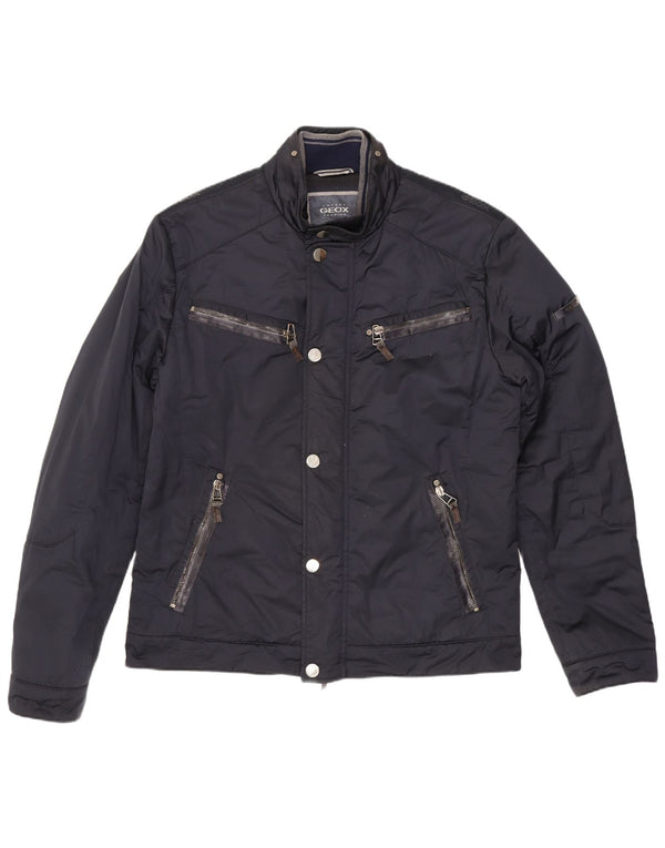 Geox Mens Respira Padded Jacket UK 40 Large Black