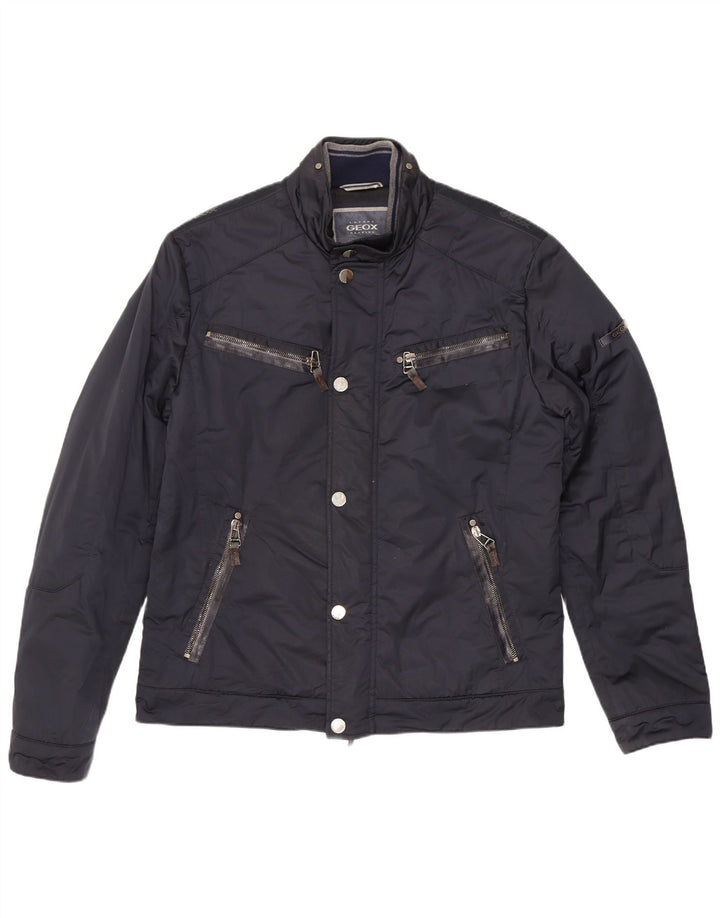 Geox Mens Respira Padded Jacket UK 40 Large Black