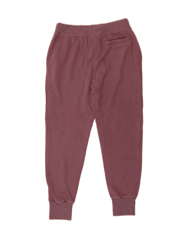 FILA Womens Tracksuit Trousers Joggers UK 14 Medium  Maroon Cotton Vintage Fila and Second-Hand Fila from Messina Hembry 