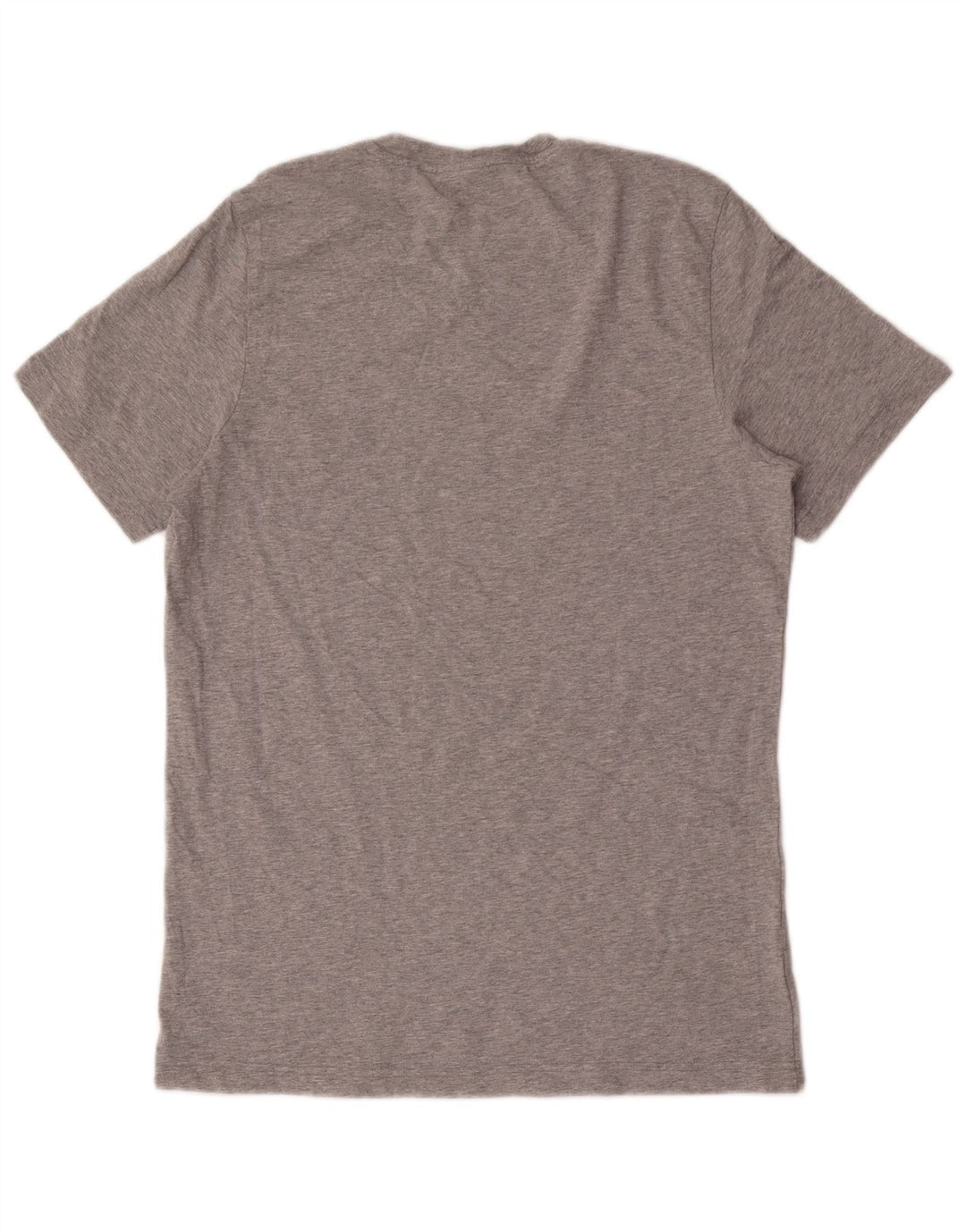 ADIDAS Mens Graphic T-Shirt Top Medium Grey Flecked